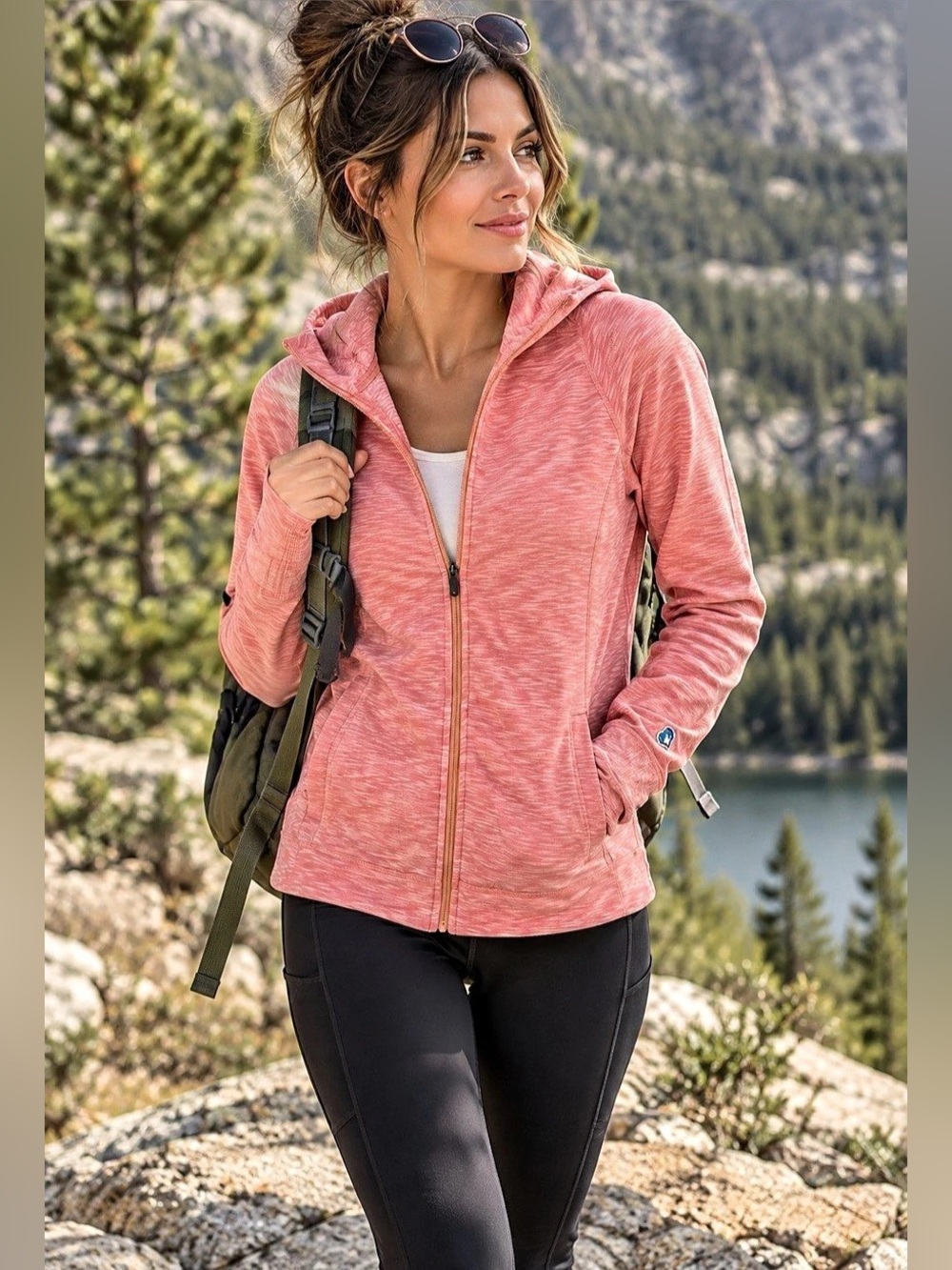 Kuhl Movaian Hooded jacket coral orange Pink Hoodie Jacket XS Like New